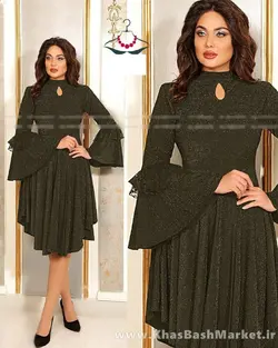 پیراهن آستین سه تیکه مهدیه کد 37371