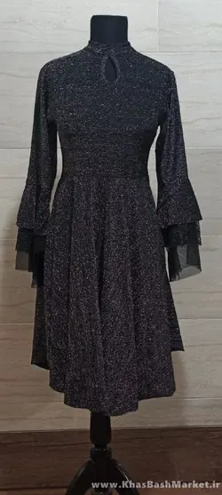 پیراهن آستین سه تیکه مهدیه کد 37371