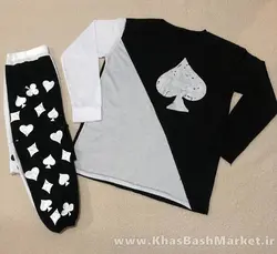 بلوز و شلوار سوپر پارادایس اعلا قواره دار کد 3040