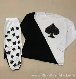 بلوز و شلوار سوپر پارادایس اعلا قواره دار کد 3040