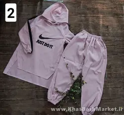 هودی شلوار میکرو پشت طرحدار و ساده کد 1621