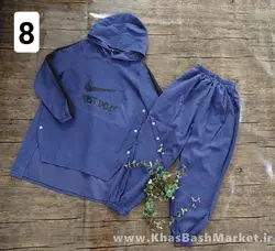هودی شلوار میکرو پشت طرحدار و ساده کد 1621