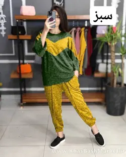 بلوز شلوارمدل بهاره کد 43518