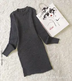 گپ یقه گرد آستین زاپدار کد 67204