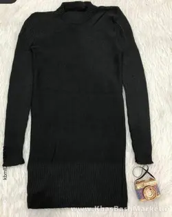 تونیک بافت آستین کش دار کد 73531