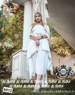 مانتو سارافون خاص طرح‌ کوئین 2 کد 6912