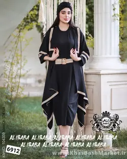 مانتو سارافون خاص طرح‌ کوئین 2 کد 6912