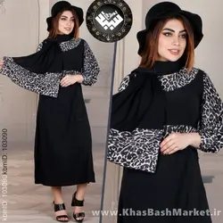 تونیک شالی پلنگی کد 3038