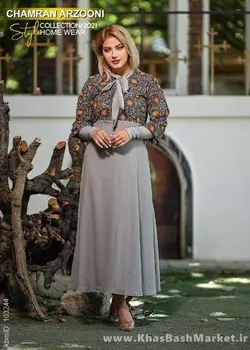 ماکسی ساحلی نیلوفر کد 5939
