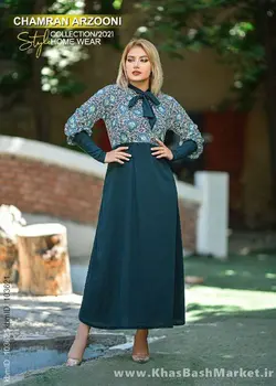 ماکسی ساحلی نیلوفر کد 5939