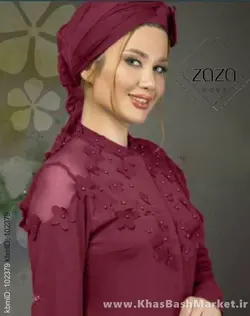 شومیز شکوفه زازا کد 8198
