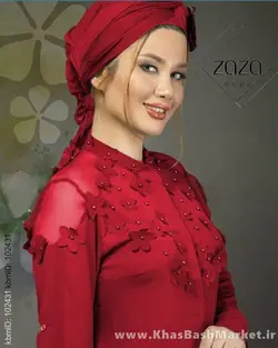 شومیز شکوفه زازا کد 8198