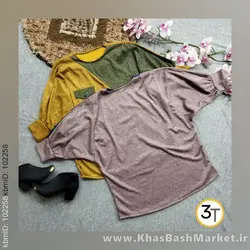 شومیز پانچ سایز بزرگ کد 2872