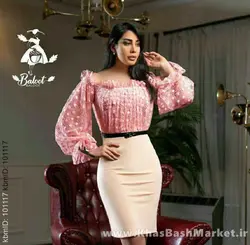 لباس مجلسی زنانه اهورا کد 6 کمربنددارد