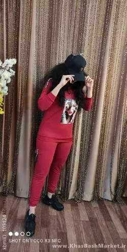 بلیز شلوار تصویری کد 1702