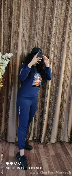 بلیز شلوار تصویری کد 1702