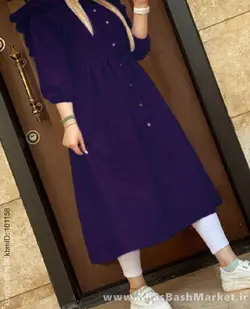 مانتو عروسکی بلند کد 2853