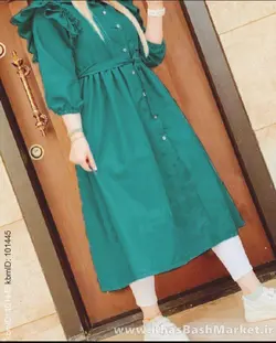 مانتو عروسکی بلند کد 2853