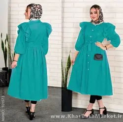 مانتو عروسکی بلند کد 2853