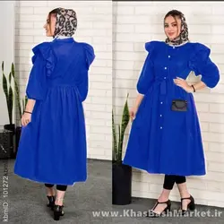 مانتو عروسکی بلند کد 2853