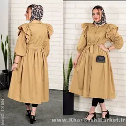 مانتو عروسکی بلند کد 2853