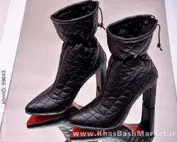 نیم بوت زنانه شنل دوزی کد 2420