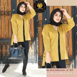 مانتو سوییت زنانه وزن بالا کد 37513