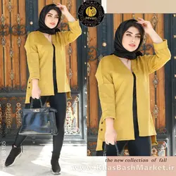 مانتو سوییت زنانه وزن بالا کد 37513