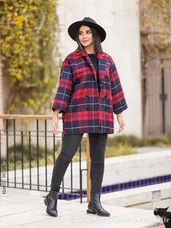 کت تک جیب چهار خونه کد 375