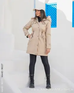 کاپشن کجراه کلاهدار کد 2233