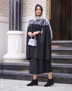 مدل شنل دامن چهارخونه کد کد 2227