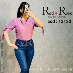 شومیز پشت دکمه کد 6353