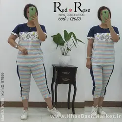 بلوز شلوارک سایز بزرگ کد 4510