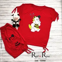 بلوز شورتک سایز بزرگ کد 1916