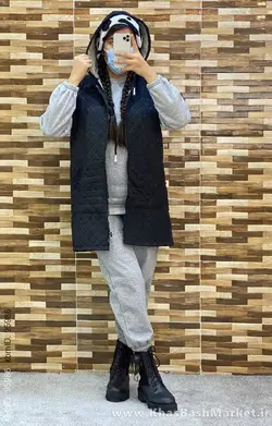 کاپشن میکرو آستین دورس کد 40175