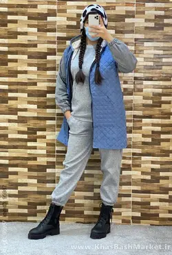 کاپشن میکرو آستین دورس کد 40175