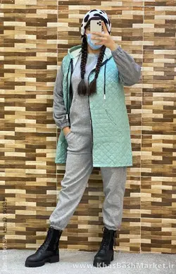 کاپشن میکرو آستین دورس کد 40175