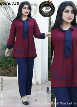 تونیک شلوار کراواتی لیزری لاو کد 750