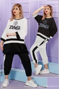 تونیک شلوار سنبادی زومبا کد 8739