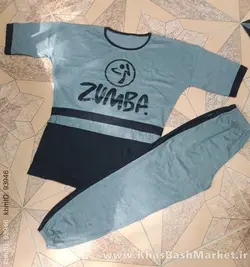 تونیک شلوار سنبادی زومبا کد 8739