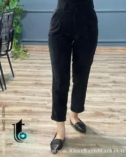 شلوار مام مخمل کبریتی کد 36452