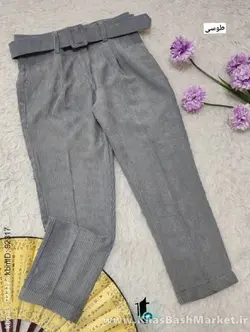 شلوار مام مخمل کبریتی کد 36452