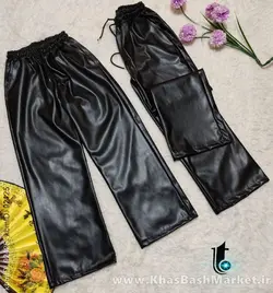 شلوار بگ چرم تو کرک کد 35068