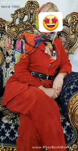 مانتو شلوار کبریتی کد 15436