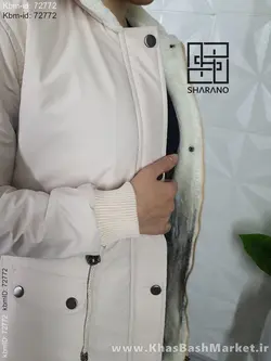 کاپشن یقه یکسره کد sh188