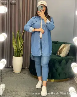 شومیز لی زنانه کد 15043