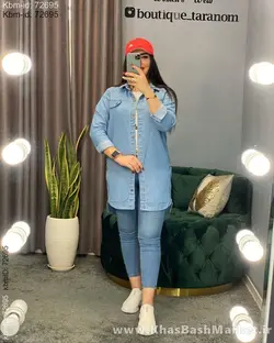 شومیز لی زنانه کد 15043