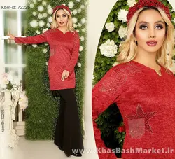 تونیک مانتو پاییزه مدل هریسا