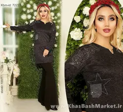 تونیک مانتو پاییزه مدل هریسا
