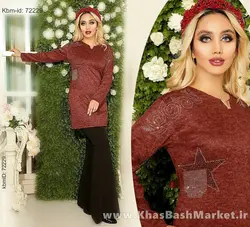 تونیک مانتو پاییزه مدل هریسا